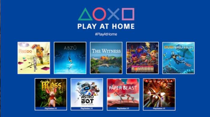 Game PS4 PS5 Sony PlayStation Gratis