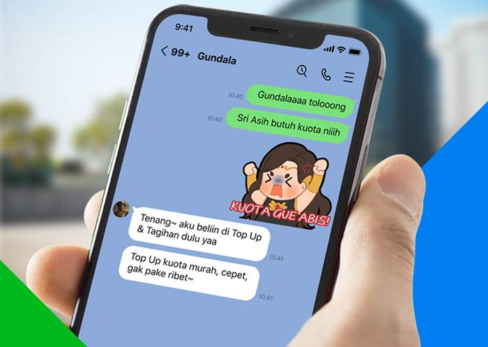 Stiker LINE Bumilangit Universe