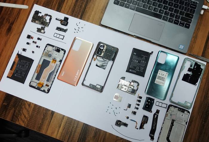 teardown redmi note 10