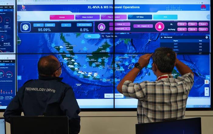 Trafik XL Axiata Lebaran 2021