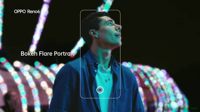 Fitur kamera Oppo Reno6 Bokeh Flare Portrait