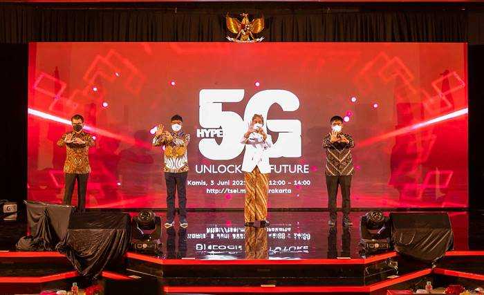 Telkomsel 5G Surakarta Jokowi