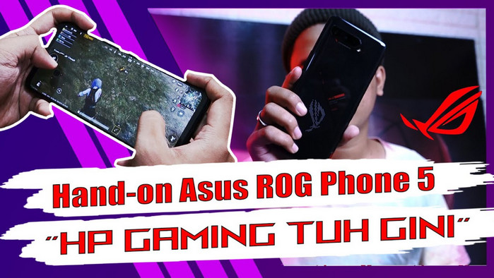 ASUS ROG Phone 5 Hands-on & Review Singkat: Begini Nih HP Gaming!
