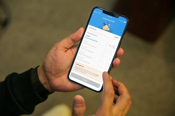 beli emas fisik DANA