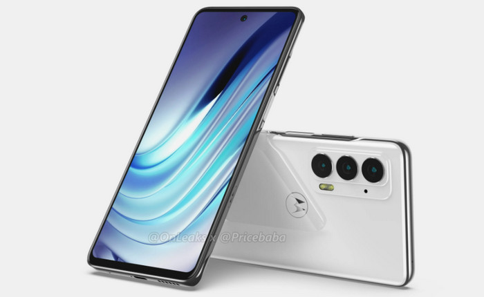 Desain Motorola Edge 20