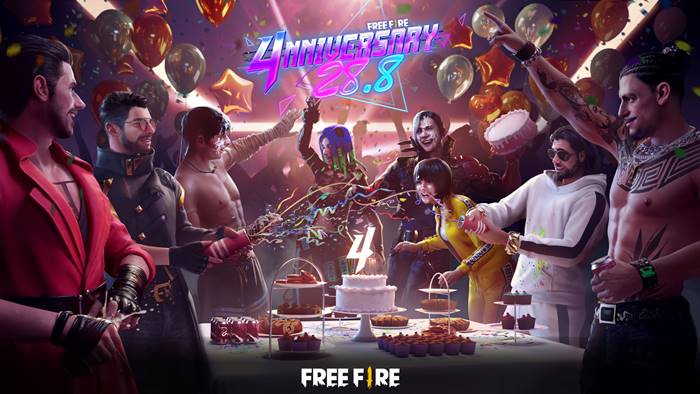 Ulang Tahun Free Fire 4nniversary