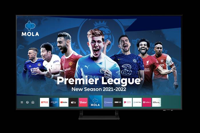 Streaming liga inggris mola gratis Samsung TV
