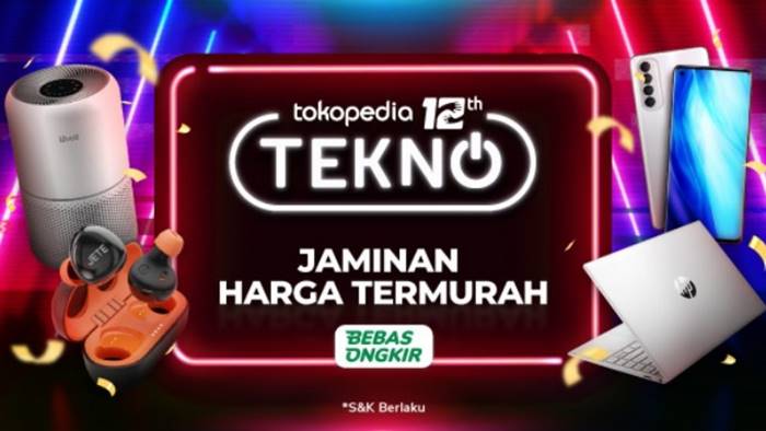 Promo Tokopedia Tekno