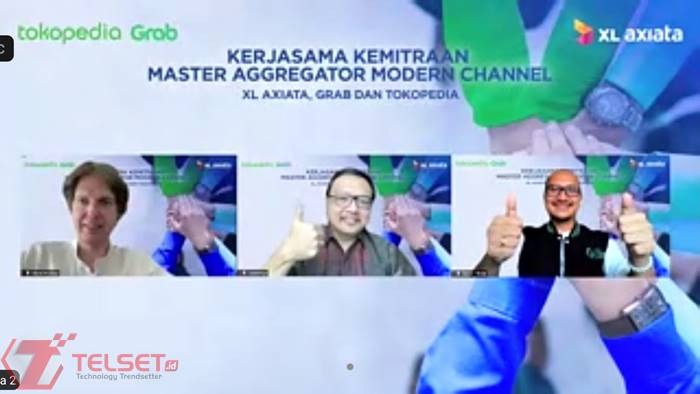 Dorong Penjualan Produk, XL Gandeng Grab dan Tokopedia