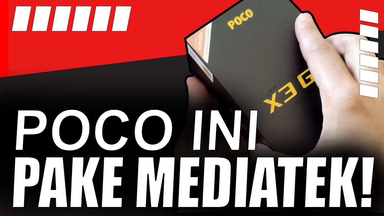 Unboxing Poco X3 GT: MediaTek Dimensity 1100 Pertama!
