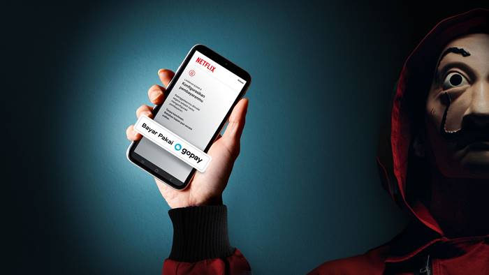 Bayar Langganan Netflix GoPay