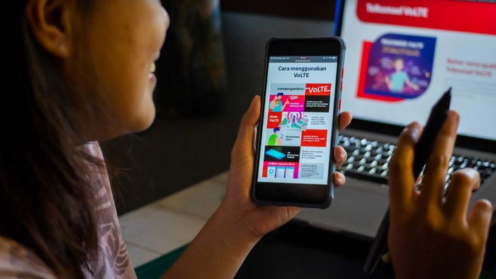 jaringan VoLTE Telkomsel