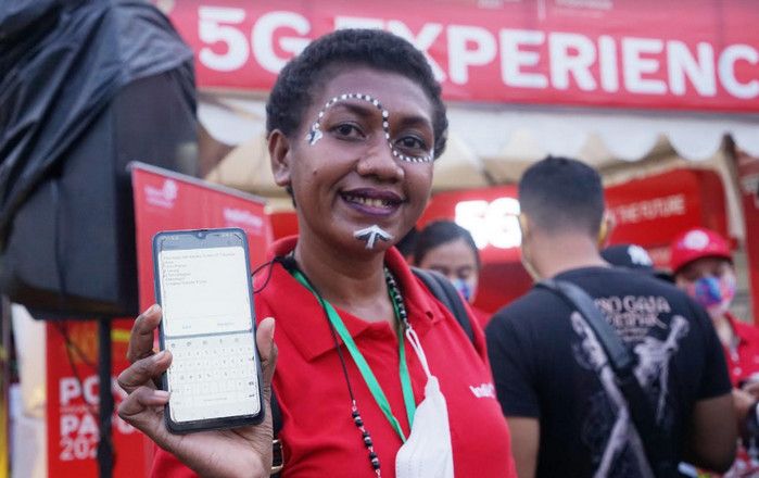 5G Telkomsel Papua