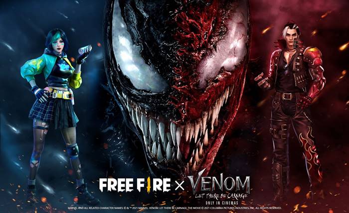 Item eksklusif Venom Free Fire