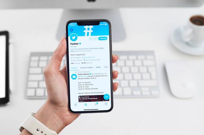 Caption teks Video Twitter