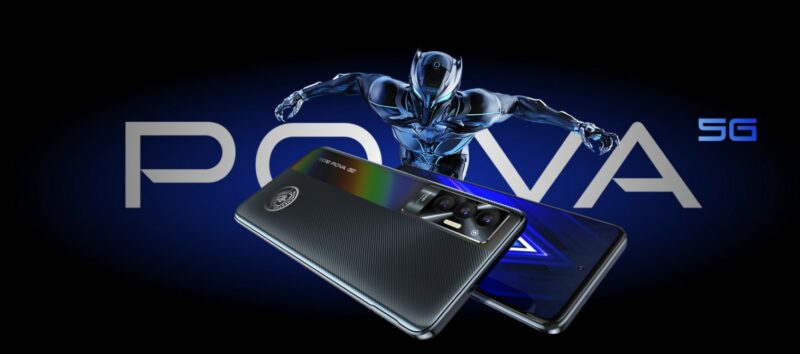 Tecno Pova 5G Debut, Ditenagai RAM LPDDR5 dan Dimensity 900