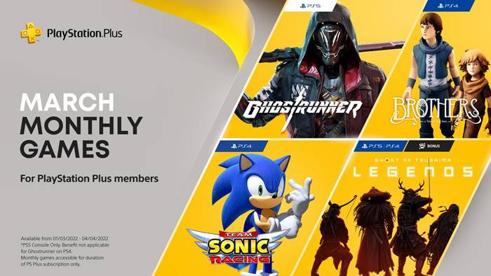 4 Game Gratis PS Plus Edisi Maret 2022, Yuk Segera Klaim!