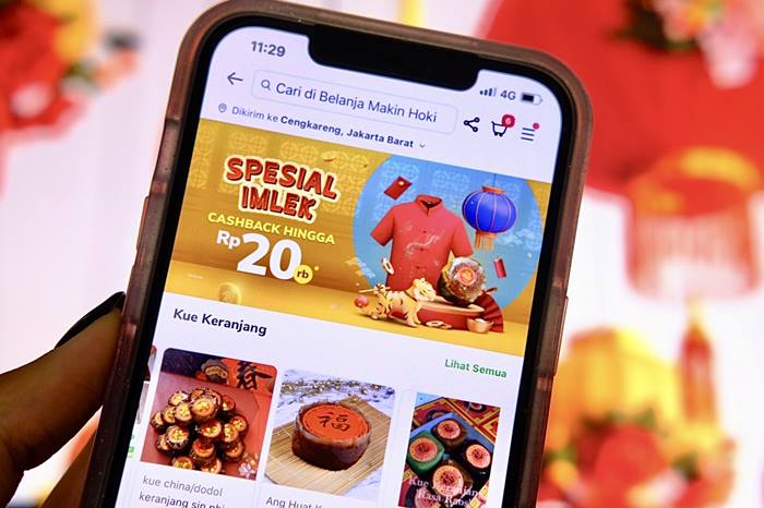 makanan khas Imlek Tokopedia Kue Keranjang