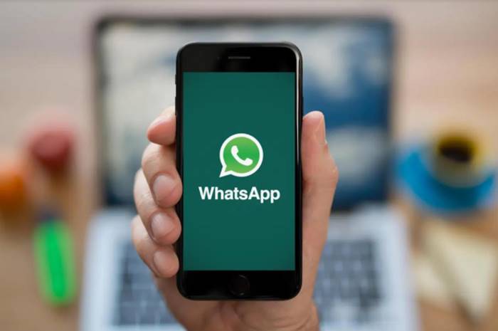 Edit foto video di WhatsApp