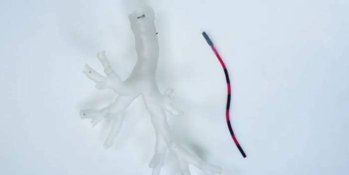 Robot kecil kanker paru-paru