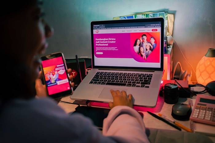 Cara daftar Sahabat Telkomsel Belajar Menjadi kreator Konten