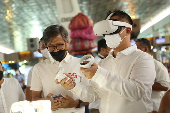Telkomsel 5G Bandara Soekarno-Hatta