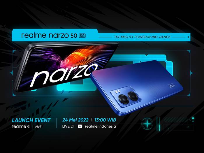 Realme Narzo 50 5G Rilis Indonesia
