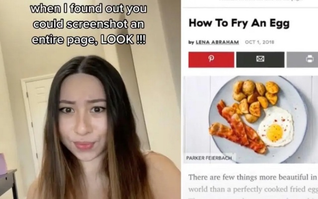 cara screenshot iphone