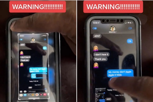 Peretasan iPhone Sebar Teks Pengguna