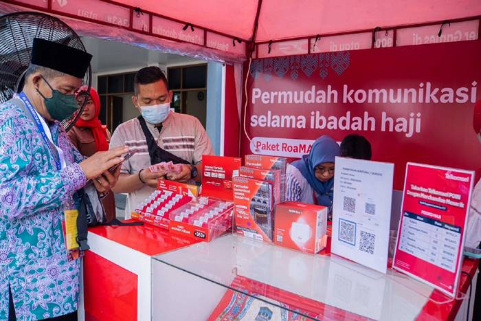 Posko Haji Telkomsel Paket RoaMAX Haji