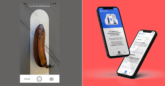 Aplikasi HeHealth foto penis