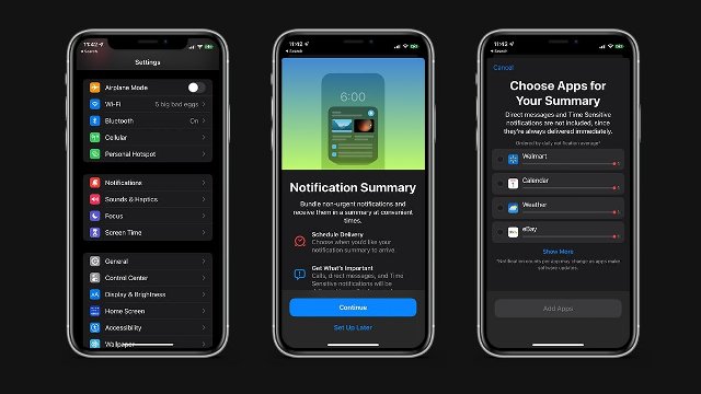 Notifikasi di iPadOS 15 dan iOS 15