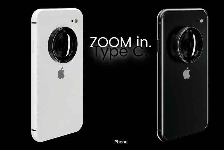 iPhone 15 Pro Lensa Persikop Port USB-C