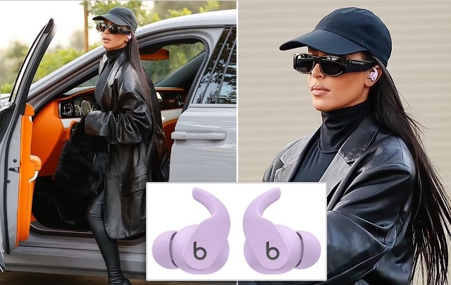 Kim Kardashian Earbuds Nirkabel