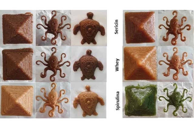 Makanan Cetak 3D Sumber Protein Alternatif