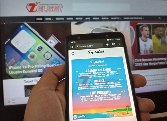 Cara Membuat Spotify Instafest untuk Poster Festival Musik