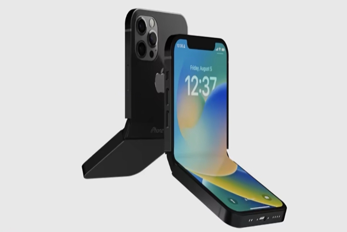 Apple Fanboy Ini “Sulap” iPhone Jadi Ponsel Lipat, Mirip Moto Razr