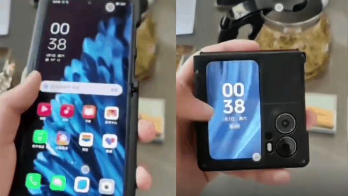Desain Oppo Find N2 Flip