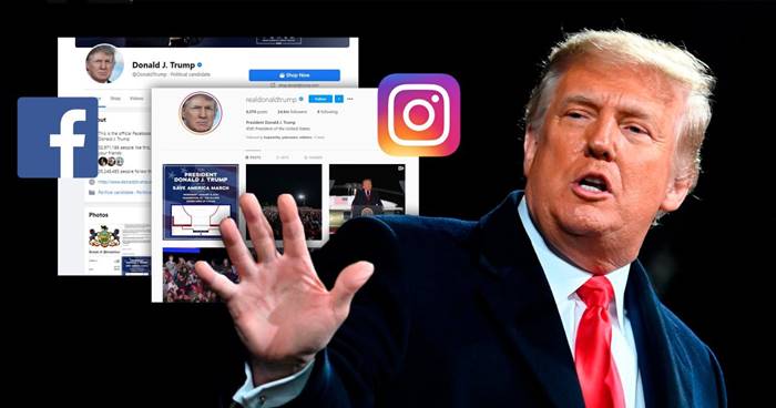 Donald Trump Facebook Instagram