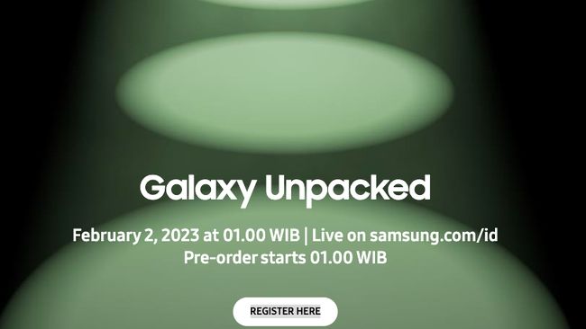 Tanggal Resmi Galaxy Unpacked 2023