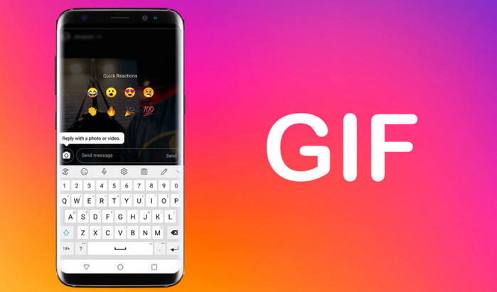 Komentar GIF di Instagram