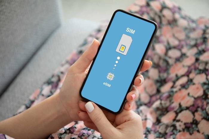 eSIM Smartphone Android