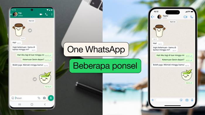 Akun WhatsApp Beberapa Smartphone HP