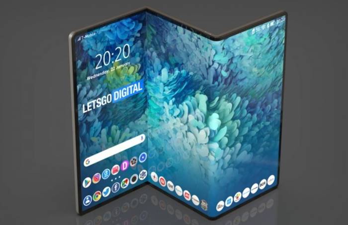 Samsung Tablet Layar Lipat