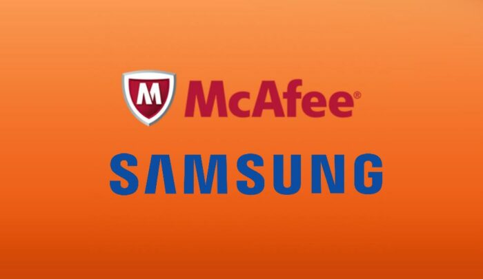 kemitraan Samsung dan McAfee