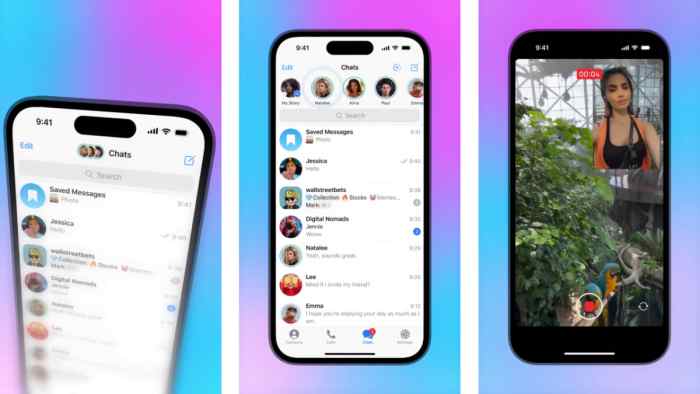 Telegram Stories Pengguna Premium