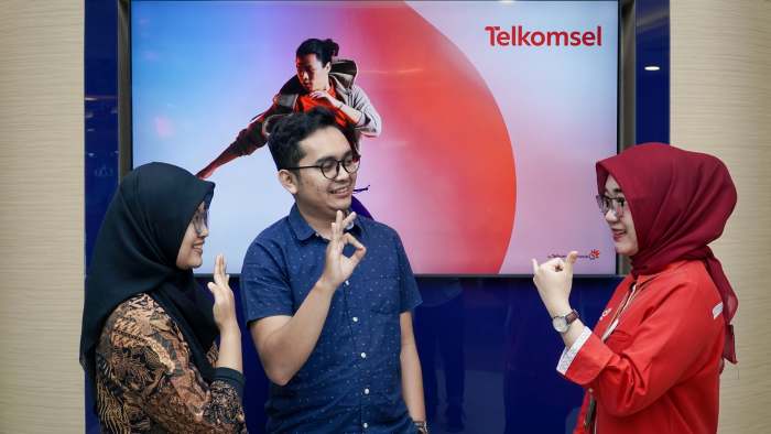 Telkomsel GraPARI Ramah Disabilitas Teman Tuli
