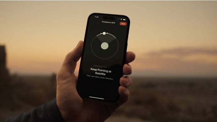 iPhone SOS Satelit iPhone SpaceX