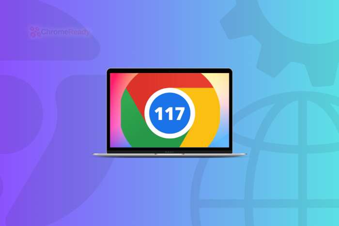 Google Chromebook ChromeOS 117