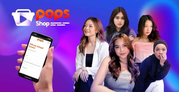 POPS SHOP Penjual Kreator Konten